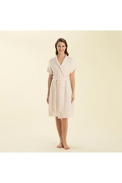 Chakra Tiyana Short Bathrobe Powder