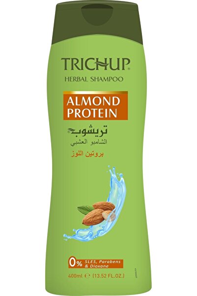 Trichup Shampoo 400ml Almond Protein (014193) --- تريشوب شامبو 400مل بروتين ا...
