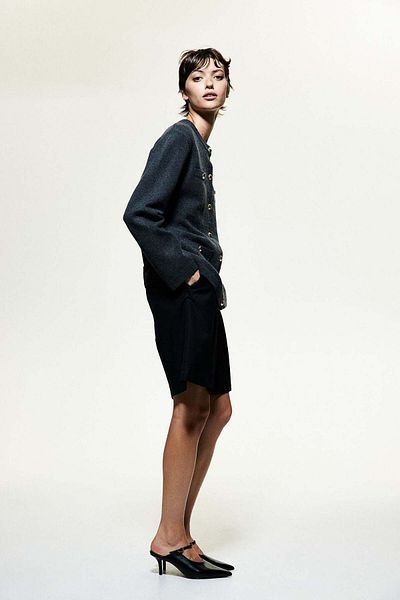 H&M Button-detail Cardigan