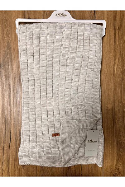 Aziz Bebe Triko Bebek Battaniyesi