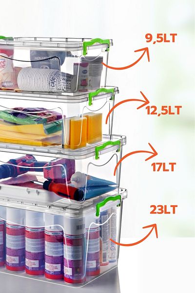 Ginza Maison 4-TEILIGES SET ELITE AUFBEWAHRUNGSBOXEN