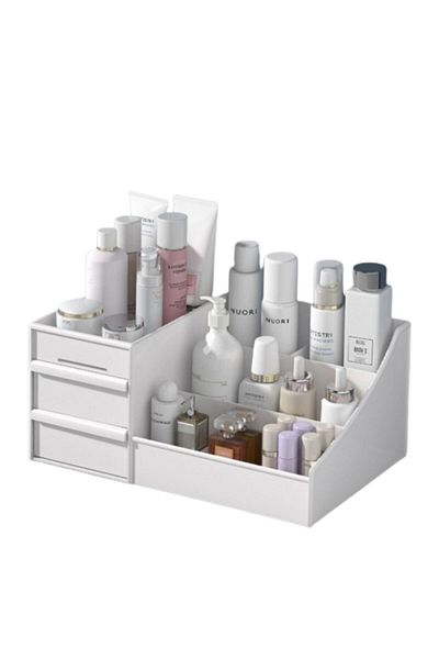 Others ECARLA Organizator for Cosmetics - Organizator cosmetice alb