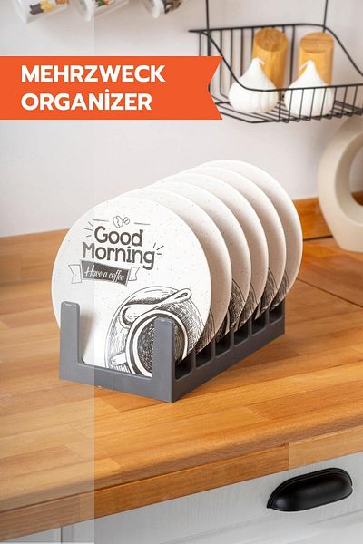 Ginza Maison PFANNENORGANIZER ANTHRAZIT