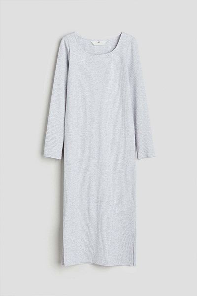 H&M Ribbed midi dress