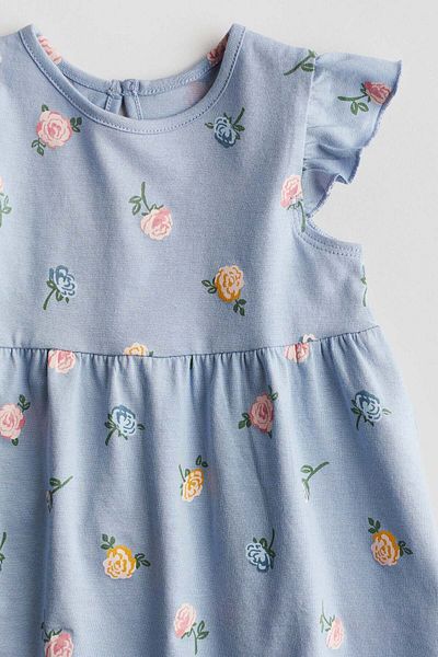 H&M Printed cotton dress