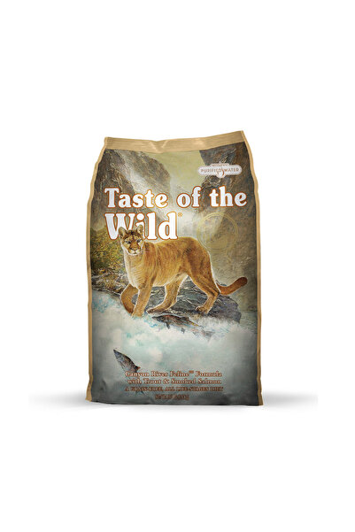 Taste of the Wild طعام القطط الجاف كانيون ريفر مع سمك السلمون المرقط والسلمون...