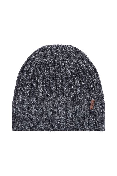Nordbron Navy Blue Unisex Winter Beanie - Acrylic Froh with Logo Detail