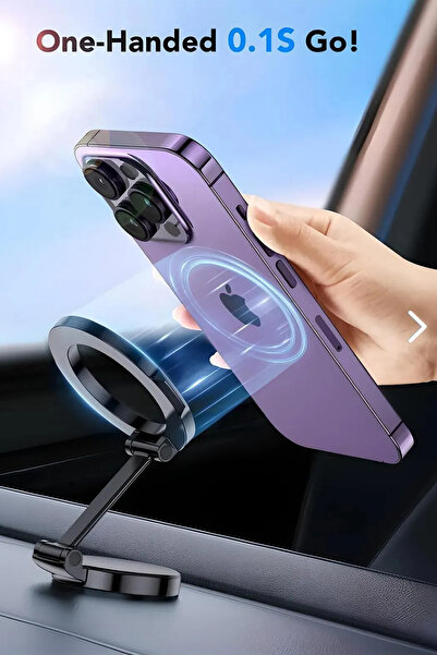 The Wlue Güçlü Magnetic Torpido Üstü Araç içi Telefon Tutucu Magsafe Uyumlu 3...