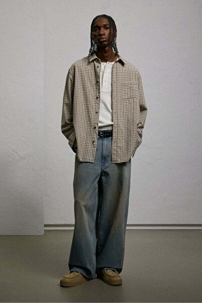 H&M Loose Fit Flannel shirt