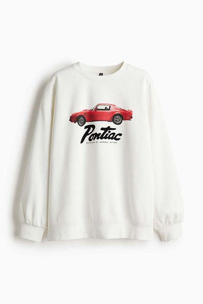 H&M Oversized printed sweatshirt