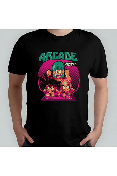 Pixxa Μπλουζάκι Dragon Ball Crew Neck 100% βαμβακερό - Μοντέλο 8