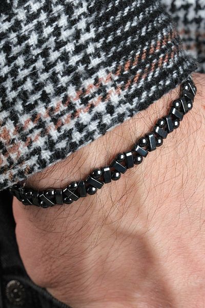 Jack Ferrero Men's Hematid Color Atmaz Bracelet