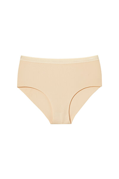 HNX Pachet de 8 chiloți pentru femei cu talie înaltă, tăiați cu laser, cu fagure de miere