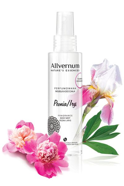 Allvernum Allvernum Perfumed Body Mist Pivoňka/Iris, 125 ml
