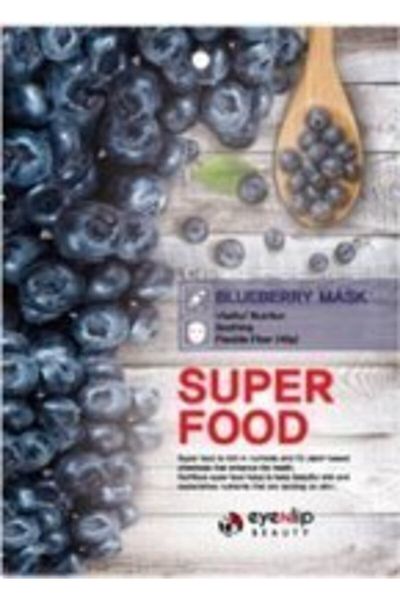eyenlip Blueberry Mask Sheet - A sheet mask with elasticity, soothing and irritation-relieving