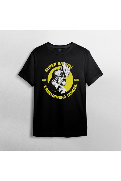 Pixxa Μπλουζάκι Dragon Ball Goku Crew Neck 100% βαμβακερό - Μοντέλο 11