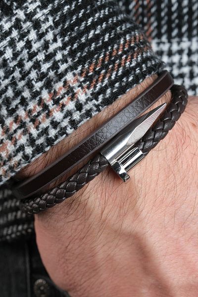 Jack Ferrero Men's Vip Steel Color Bracelet