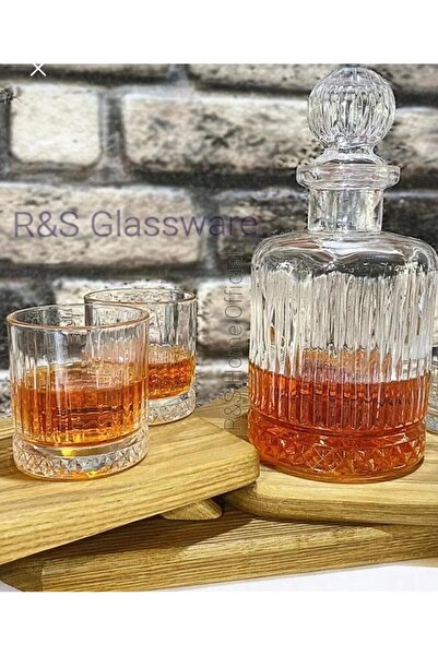 onestophub Oslo Carafe & Jug and Glass Whiskey - Soft Drink and Water Set