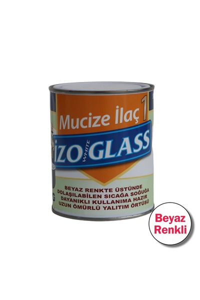 Boysat İzo White Glass Beyaz Mucize İlaç Solvent Bazlı Yalıtım Örtüsü 1 Kg