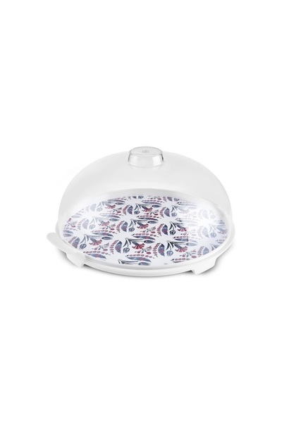 Karaca Çini Kek Fanusu 35 Cm