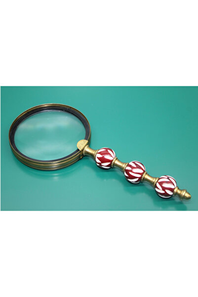 hediye ESTERHOMEDECOR Lupă aurie antică importată 24cm