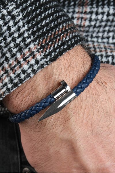 Jack Ferrero Men's Vip Steel Color Bracelet