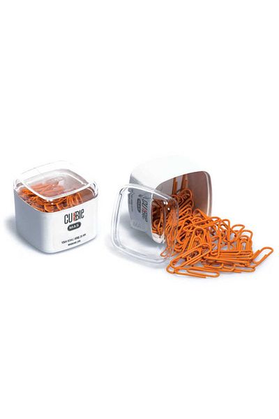 Mas 1264 Cubbie - 28 mm Orange Color Paper Clip