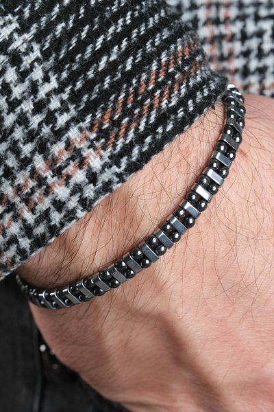 Jack Ferrero Men's Hematid Color Atmaz Bracelet