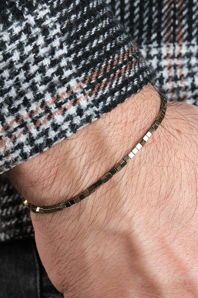 Jack Ferrero Men's Hematid Color Atmaz Bracelet