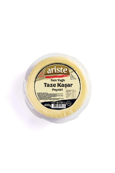 Ariste 2'li Tam Yağlı Taze Kaşar Peyniri 800 gr (400GR X 2)