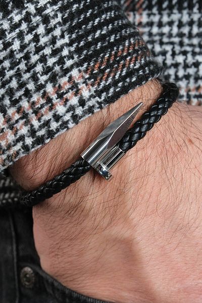 Jack Ferrero Men's Vip Steel Color Bracelet