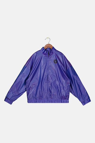 converse Kids Boy Brand Logo Windbreaker Jacket, Blue