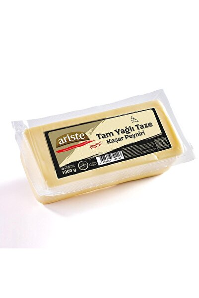 Ariste 2'li Tam Yağlı Taze Kaşar Peyniri 2000 gr (1000GR X 2)