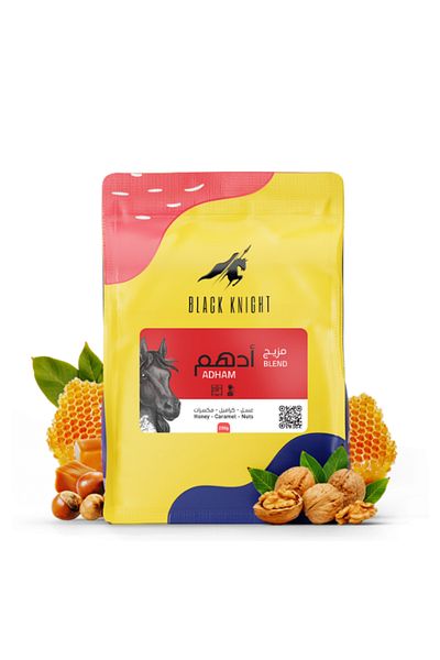 Black Knight حبوب قهوة أدهم المختلطة للإسبريسو والفلتر 250 جرام