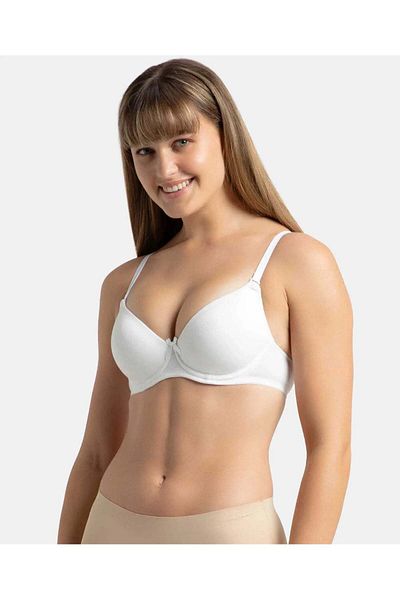 JOCKEY Essence Full Coverage T-Shirt Bra - 1245-01 White