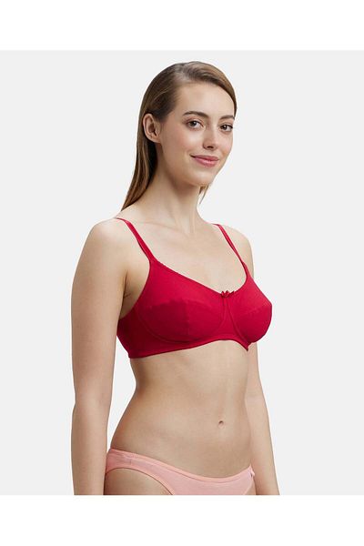 JOCKEY Essence Slim Fit Bra Laleez 1615-01 Red