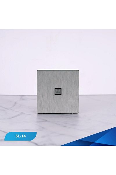 Btm Single computer socket, wooden lead piano