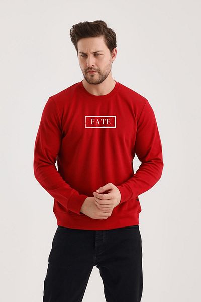 yakamor Unisex Printed Crew Neck Sweat
