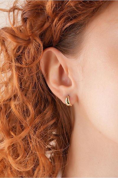 Çlk Accessories أقراط دائرية ملونة غير قابلة للرمي من Xuping 35626