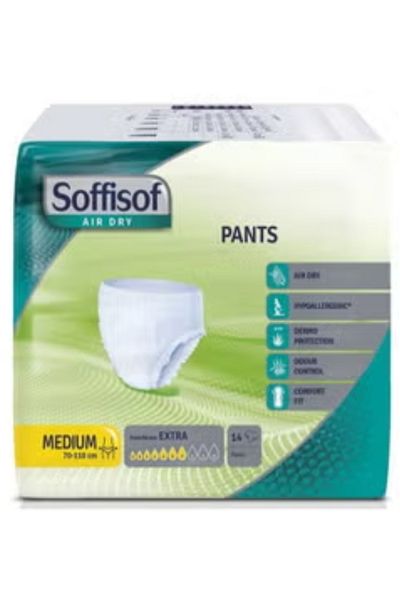 Soffisof Medical diapers in the form of pants, 14 pieces, medium size