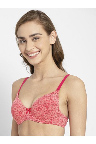 JOCKEY Essence Full Coverage T-Shirt Bra - 1245-01 Pnk