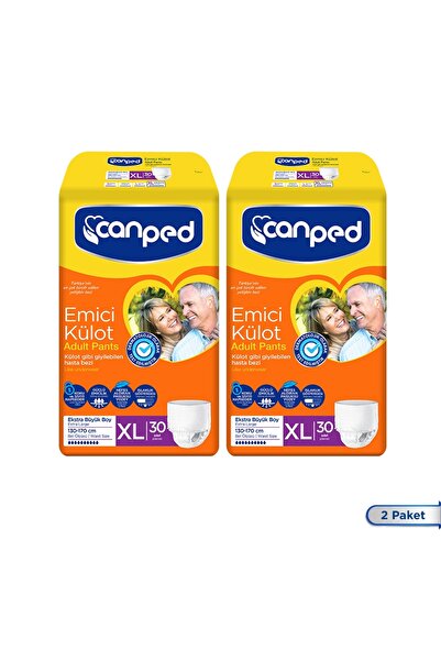 Canped Emici Külot Extra Büyük Boy Large 60 Adettt