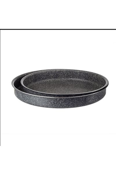 Dania A set of round oven trays from Newflon, size 34-38 cm