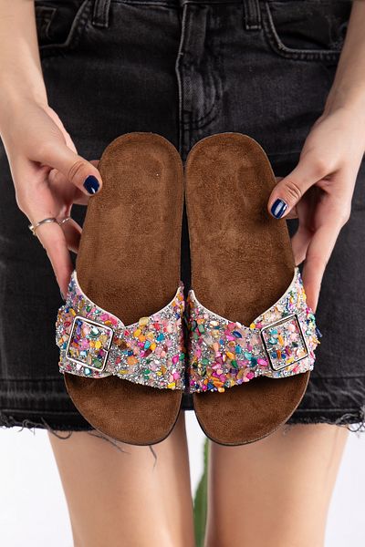 Slipcat Pien Single Buckle Stylish Daily Full Orthopedic Slippers