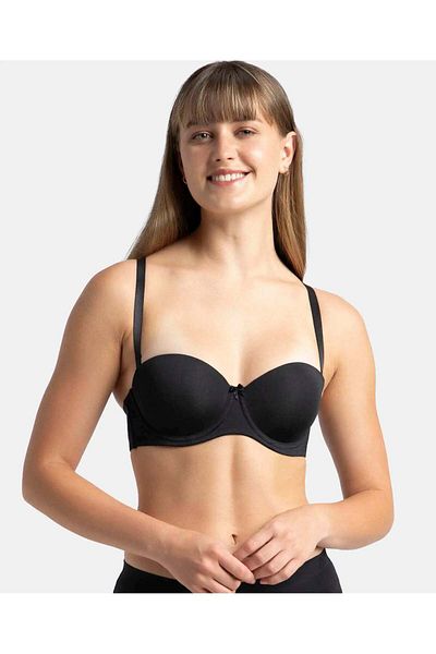JOCKEY Soft Wonder Strapless Bra 1831-01 Black