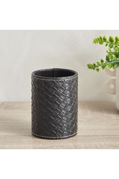 Home Box HBSO Nordic Leather Pen Holder - 8.5x10.5 cm