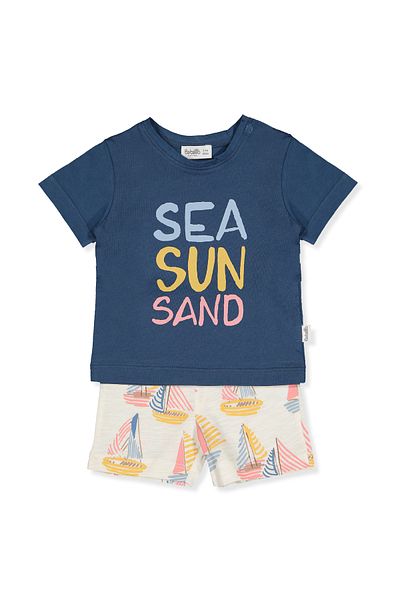 Bebetto Suprem Shorts Set of 2 - K4669 (Sea and Sun)
