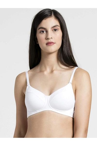 JOCKEY Essence Full Coverage Non Wired T Shirt Bra FE25-01 White