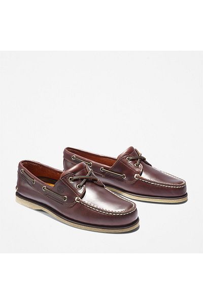 Timberland Pantofi de barca clasici pentru bărbați, maro, pantofi casual Tb 0250772141