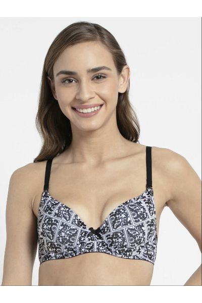 JOCKEY Essence Full Coverage T-Shirt Bra - 1245-01 Black